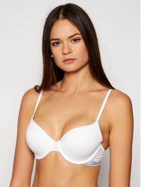 Calvin Klein Underwear Calvin Klein Underwear Сутиен с банели 0000F3784E Бял