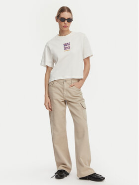 Element Element T-shirt Second Nature W ELJZT00142 Bijela Relaxed Fit