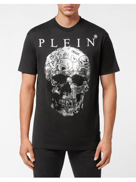 PHILIPP PLEIN PHILIPP PLEIN T-Shirt 12855 Czarny Regular Fit