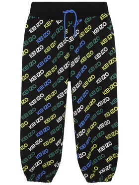 Kenzo Kids Kenzo Kids Spodnie dresowe K24291 S Czarny Regular Fit