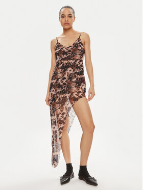 One Teaspoon One Teaspoon Vasarinė suknelė Goldie 26320 Ruda Slim Fit