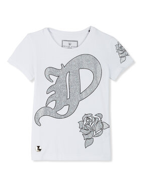PHILIPP PLEIN PHILIPP PLEIN T-shirt 30290 Bianco Regular Fit