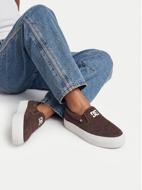 DC Shoes DC Shoes Tenisky CEO-LEA-ZL-0011 Tmavo hnedá