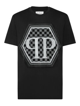 PHILIPP PLEIN PHILIPP PLEIN T-Shirt 22601 Černá Regular Fit
