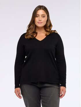 Fiorella Rubino Fiorella Rubino Sweter M629L008003N033 Czarny Regular Fit