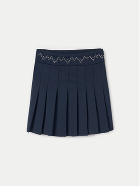 Mayoral Mayoral Fustă plisată 7974 Bleumarin Regular Fit