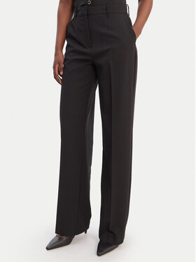 Guess Guess Szövet nadrág W6RB02 WH9Y2 Fekete Regular Fit