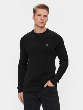 Calvin Klein Jeans Calvin Klein Jeans Sweter J30J324598 Czarny Regular Fit