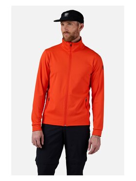 Rossignol Rossignol Bluza techniczna Mid Layer Stretch Jkt Pomarańczowy Regular Fit
