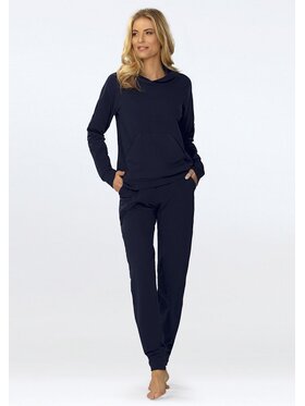 DKaren Sport DKaren Sport Dres Seattle Granatowy Slim Fit