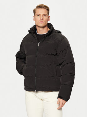 Hunter Hunter Μπουφάν μεταβατικό Carl HARM0027242 Μαύρο Regular Fit