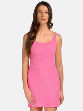 Miss Lou Miss Lou Vestito da spiaggia O-SP1-R Rosa