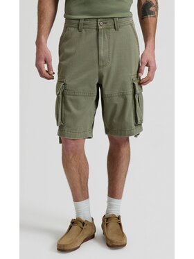 Lee Lee Szorty materiałowe Sierra Short Zielony Basic Fit