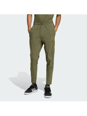 adidas adidas Spodnie materiałowe 158889 Zielony Slim Fit