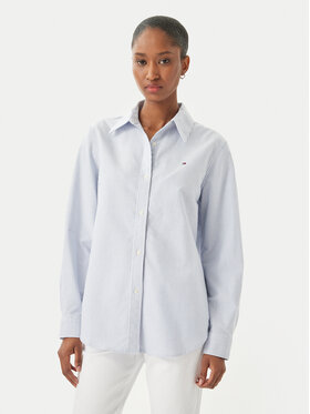 Tommy Hilfiger Tommy Hilfiger Krekls WW0WW46111 Gaiši zila Regular Fit