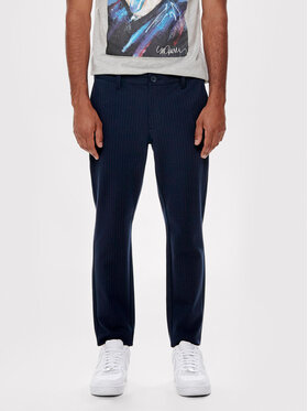 Only & Sons Only & Sons Čino bikses Mark 22013727 Tumši zils Slim Fit