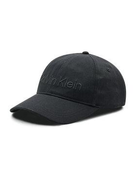 Calvin Klein Calvin Klein Καπέλο Jockey Essential Embroideries K60K609601 Μαύρο