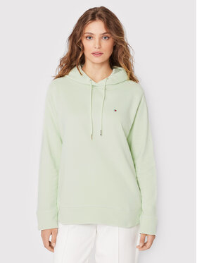 Tommy Hilfiger Tommy Hilfiger Bluza WW0WW32206 Zielony Regular Fit