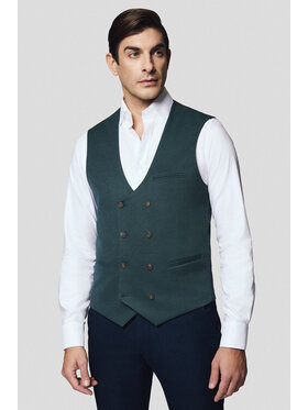 Lancerto Lancerto Kamizelka Sorgono KA131125000002 Zielony Slim Fit