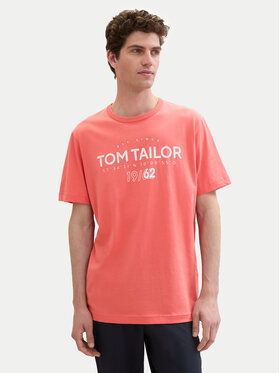 Tom Tailor Tom Tailor Tricou 1041871 Roșu Regular Fit