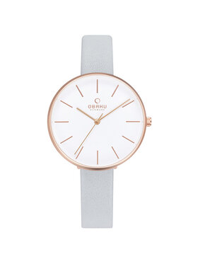 Obaku Obaku Zegarek V211LXVIRL Szary