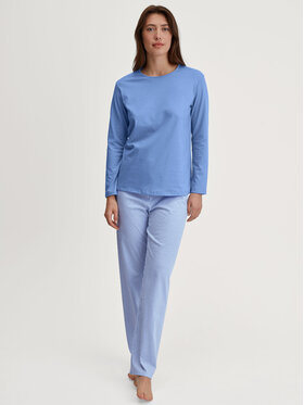 Calida Calida Pyžamo 46352 Modrá Regular Fit