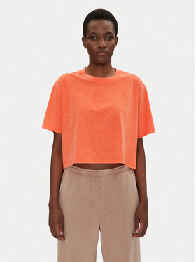 Under Armour Under Armour T-särk Rival Wash 1389724 Oranž Loose Fit