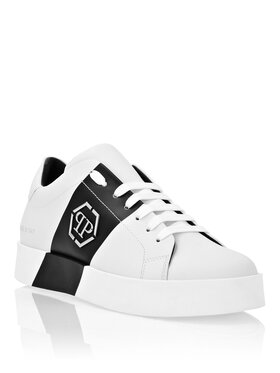 PHILIPP PLEIN PHILIPP PLEIN Sneakersy 3405 Biela