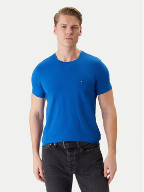 Tommy Hilfiger Tommy Hilfiger Tricou MW0MW10800 Albastru Slim Fit