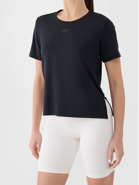 4F 4F T-Shirt 4FWAW26TFTSF2326-20S Czarny Active Fit