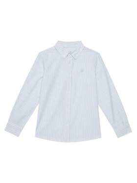 United Colors Of Benetton United Colors Of Benetton Camicia 54AZCQ00R Celeste Regular Fit