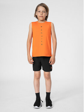 4F 4F Спортни шорти 4FJSS23TFSHM152 Черен Regular Fit