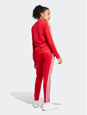 Adidas Trenerka Essentials 3-Stripes IJ8784 Crvena Slim Fit