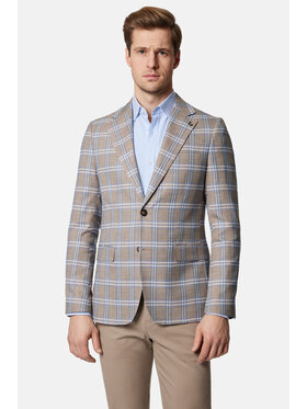 Lancerto Lancerto Marynarka Bosconita MA131124000008 Szary Slim Fit