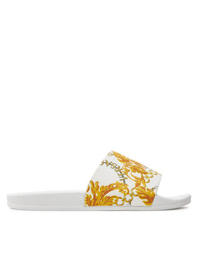 Versace Jeans Couture Versace Jeans Couture Šľapky 77VA3SQ3 ZS834 Biela