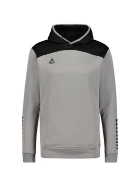 SELECT SELECT Bluza Select Oxford Hoodie Szary Regular Fit