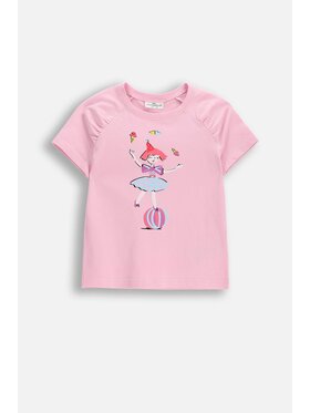 Coccodrillo Coccodrillo T-Shirt WC6143204QGK-033 Růžová Regular Fit