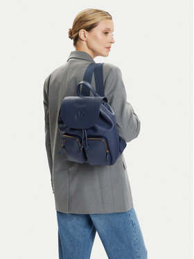 PINKO PINKO Σακίδιο Carrie Backpack PE 25-26 PLTT 104351 A29Q Σκούρο μπλε