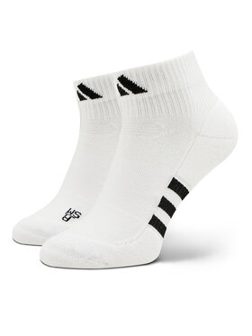 Adidas Set 3 Parov Unisex Nizkih Nogavic Mid-Cut Socks 3 Pairs HT3450 Bela