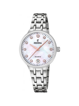 Festina Festina Hodinky F20718-1 Strieborná