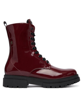 Tommy Hilfiger Tommy Hilfiger Šnurovacia obuv T4A5-35173-0775 S Bordová