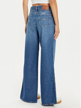 Tommy Jeans Jeans Hlače Claire DW0DW19609 Modra Wide Leg