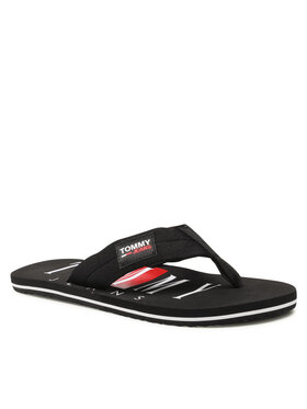 tommy jeans flag flexi slipper