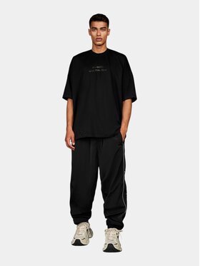 MADE BY SOCIETY MADE BY SOCIETY Spodnie materiałowe Pantaloni CHICANE - P17467 Czarny Basic Fit