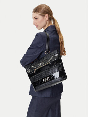 Monnari Monnari Handtasche TORIMP0-24J-BAG4800-KM20D000-R00 Schwarz