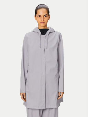 Rains Rains Geacă de ploaie A-line W Jacket W3 18050 Gri Regular Fit