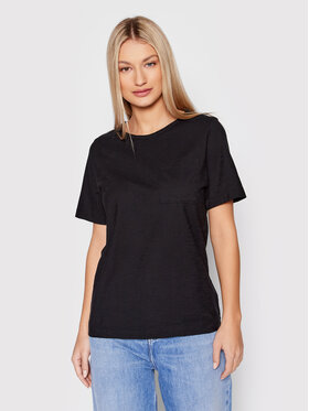 United Colors Of Benetton United Colors Of Benetton T-Shirt 3BVXE18A0 Černá Relaxed Fit