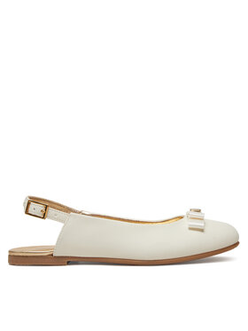 Tommy Hilfiger Tommy Hilfiger Basutės Ballerina Chanel T4A3-33929-0206 S Écru