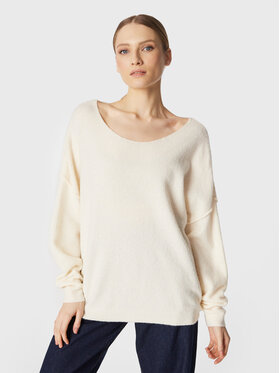 American Vintage American Vintage Πουλόβερ Damsville DAM225H22 Εκρού Relaxed Fit