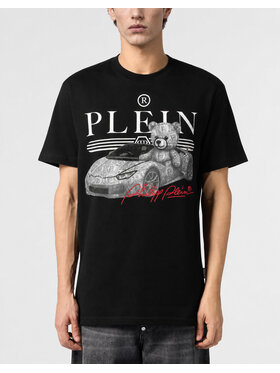 PHILIPP PLEIN PHILIPP PLEIN T-Shirt 31109 Czarny Regular Fit